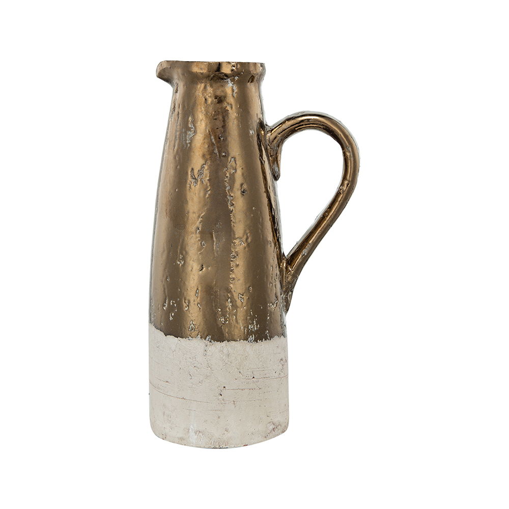 Candia Terracotta Pitcher - Sienna Brown