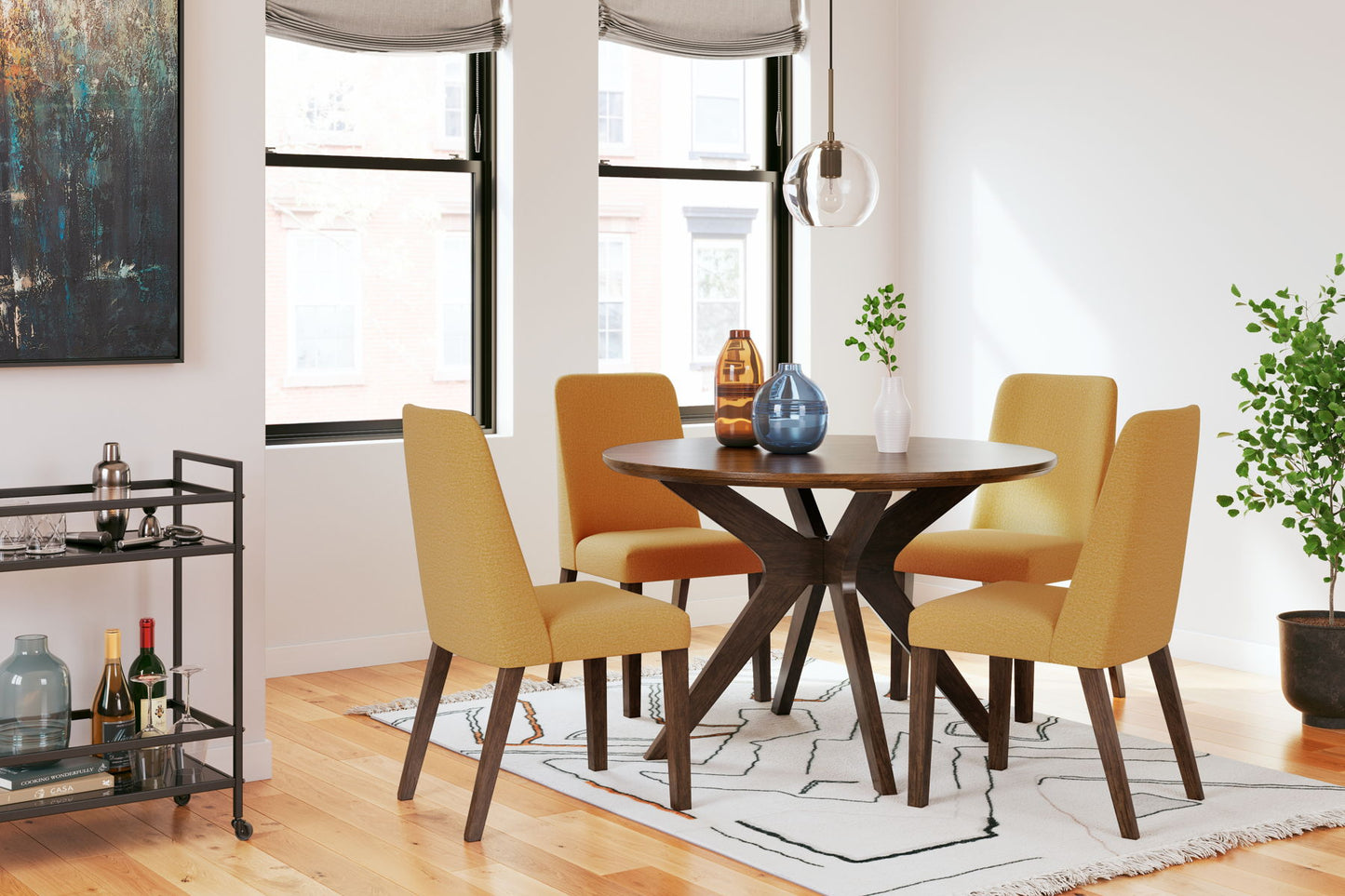 Lyncott - Dining Room Table Set