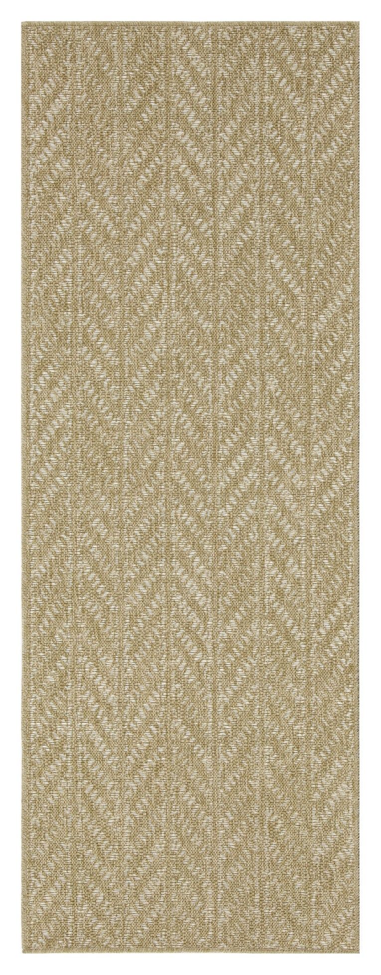 Earth - 5'3" X 7'3" Indoor / Outdoor Area Rug - Natural / White