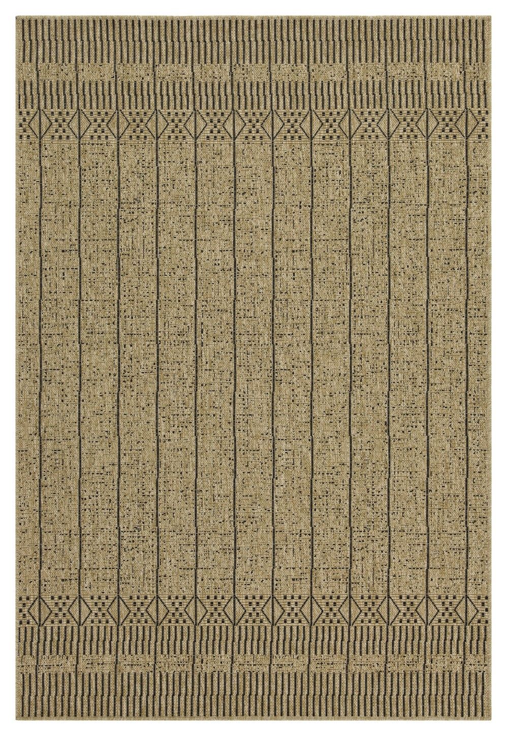 Earth - Indoor / Outdoor, Area Rug - Jute / Black