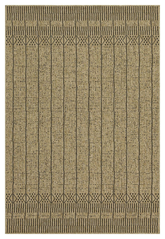 Earth - Indoor / Outdoor, Area Rug - Jute / Black