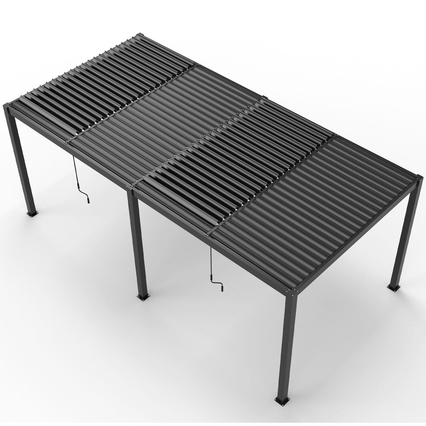 Louver Pergola Aluminium Frame & Louvers