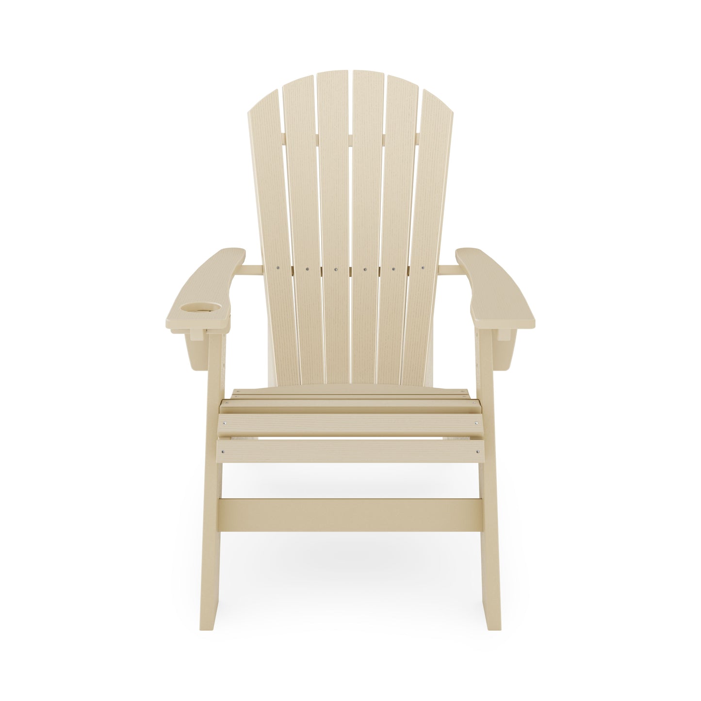 Adirondack Chair Sturdy HDPE Poly Lumber For Poolside, Patio, And Garden Relaxation