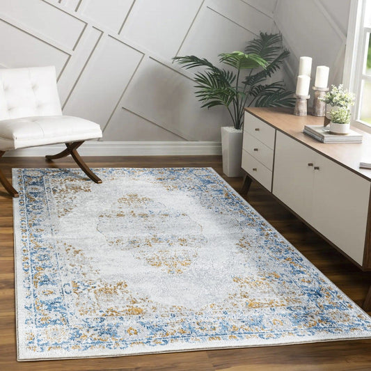 Legacy - 5'3" X 7' Area Rug - Multi / Polypropylene