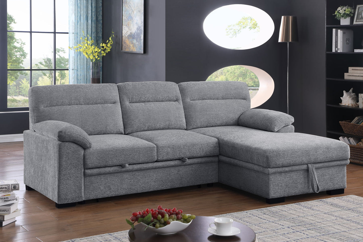 Kipling II - 92.5" Sleeper Sectional Sofa