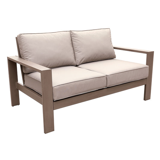 Loveseat, Wood Grained