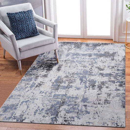 Abstract Non-Shedding Stylish And Stain Resistant Area Rug