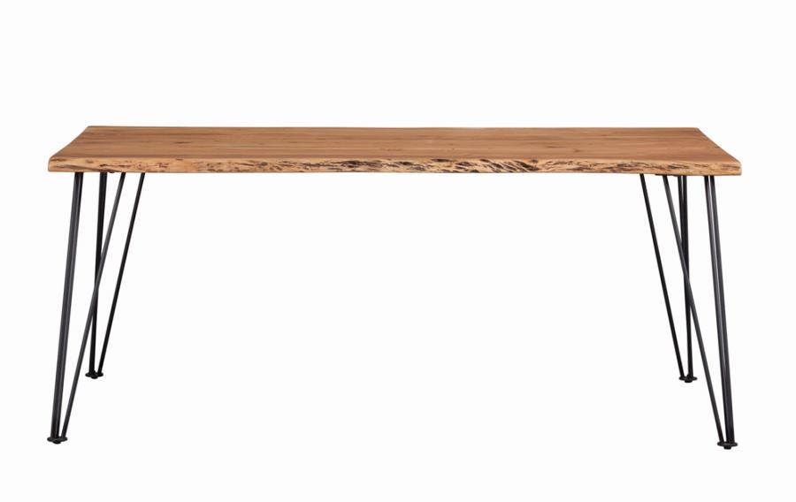 Sherman - Live Edge Dining Table - Natural Acacia