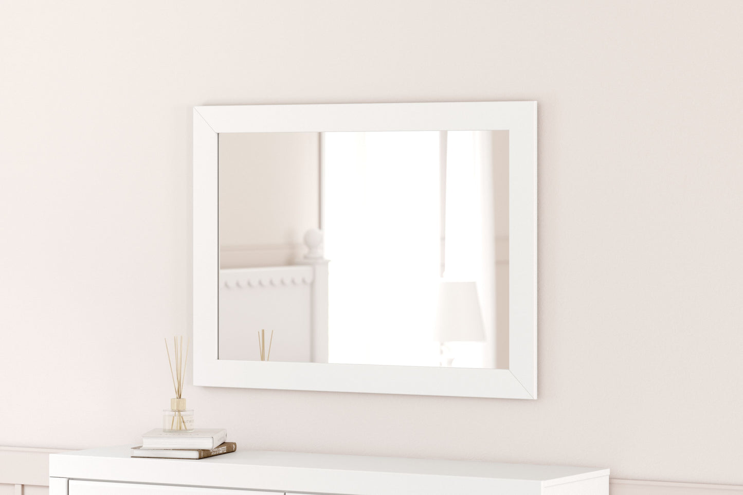 Mollviney - White - Bedroom Mirror