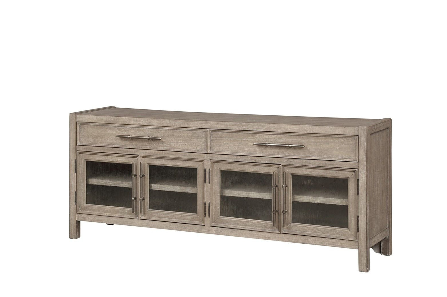 Cypress Lane - 65" TV Stand Console - White Oak