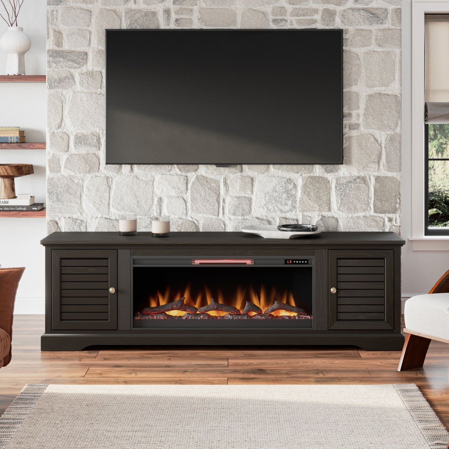 Topanga - Electric Fireplace TV Console