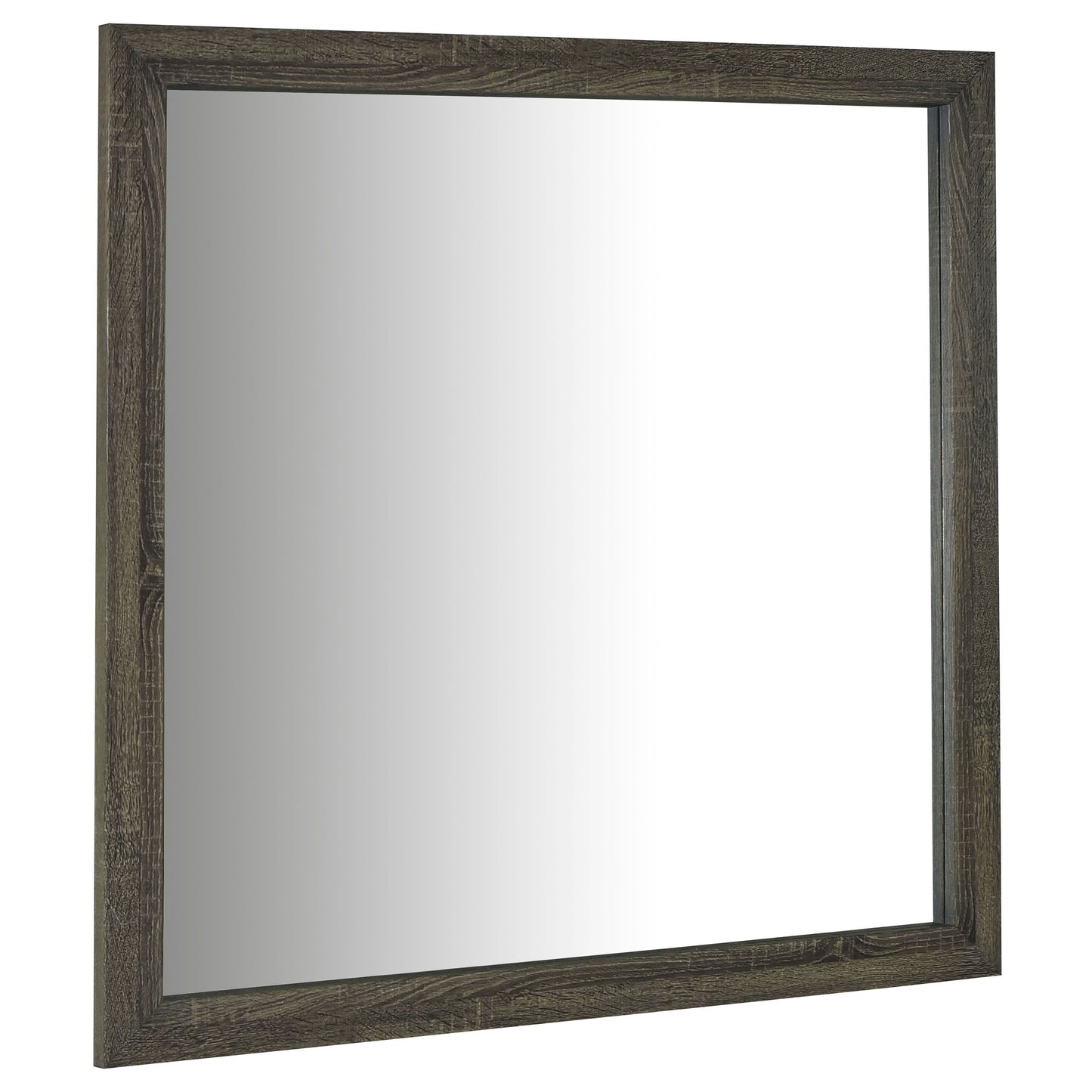 Wright - Dresser Mirror - Brown Oak