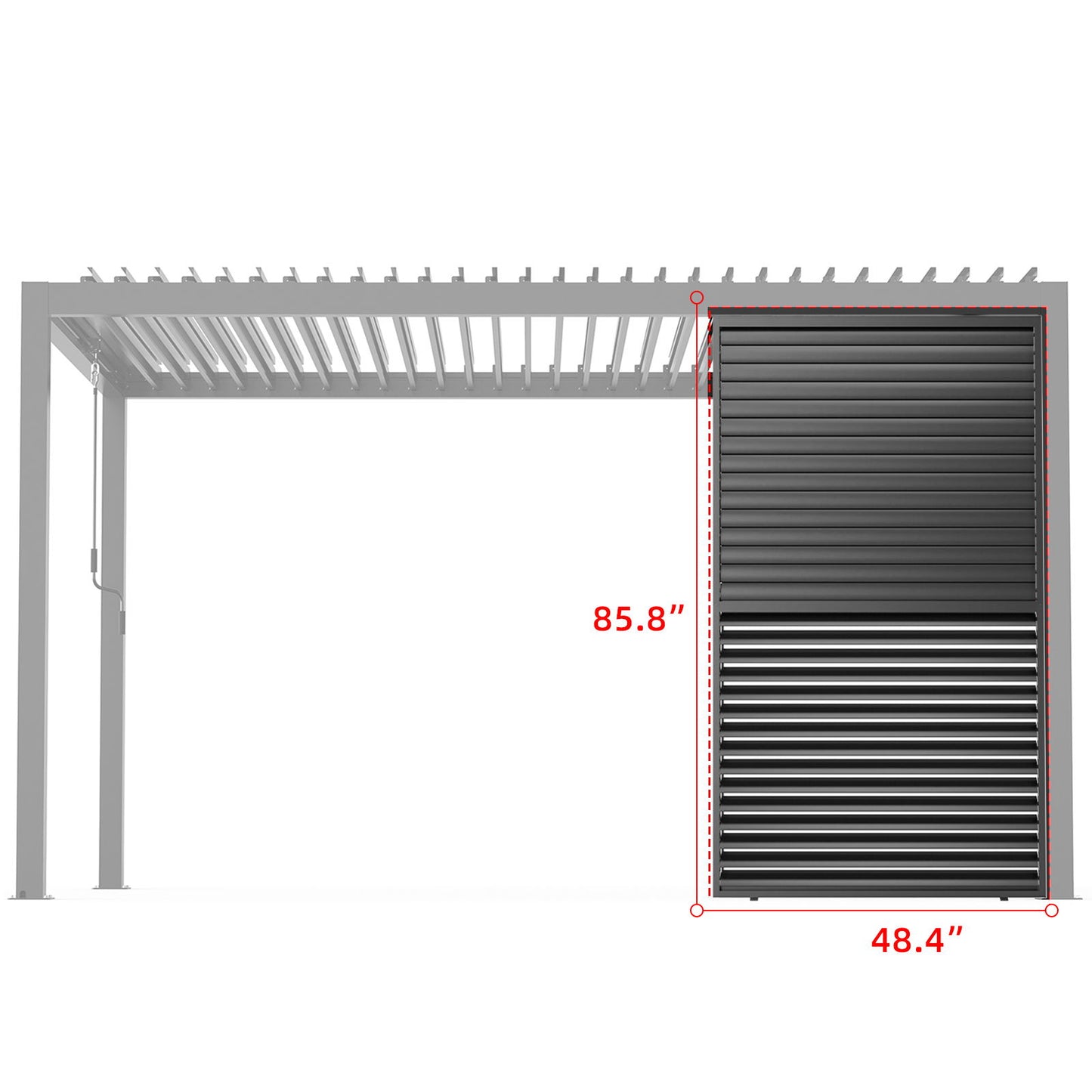 Louver Grille Frame & Louvers