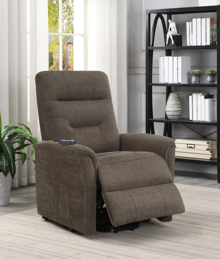 Henrietta - Upholstered Power Lift Massage Chair