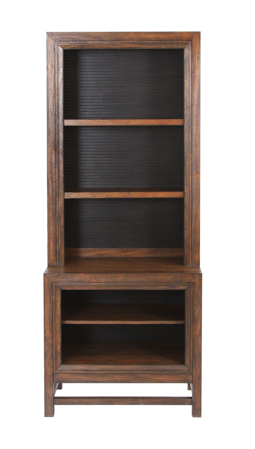 Branson - Bookcase Pier, Two-Tone - Brown