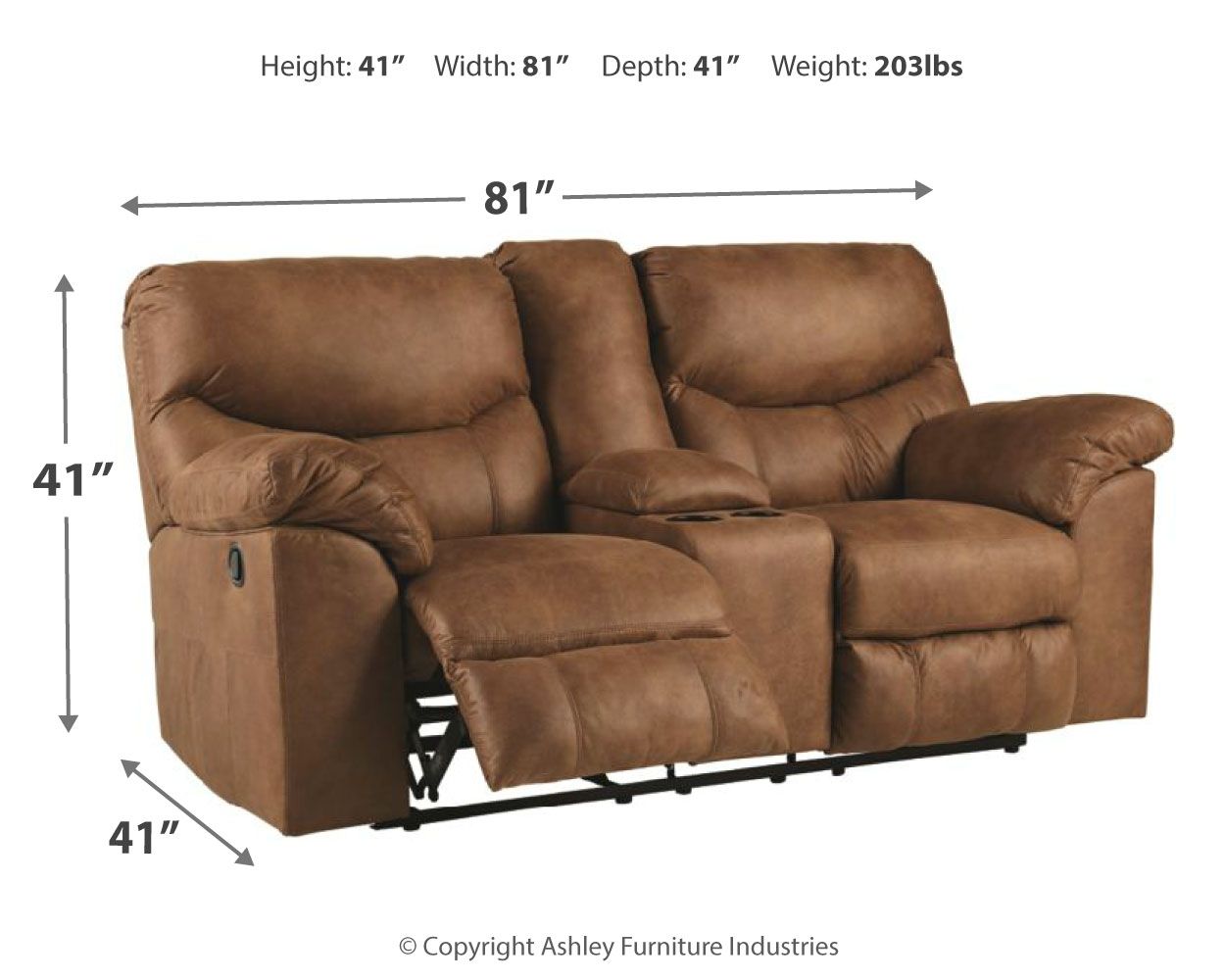 Boxberg - Reclining Loveseat