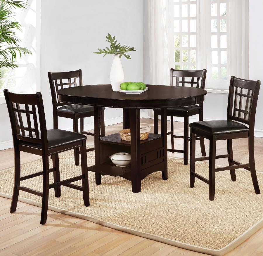 Lavon - Oval Counter Height Dining Set