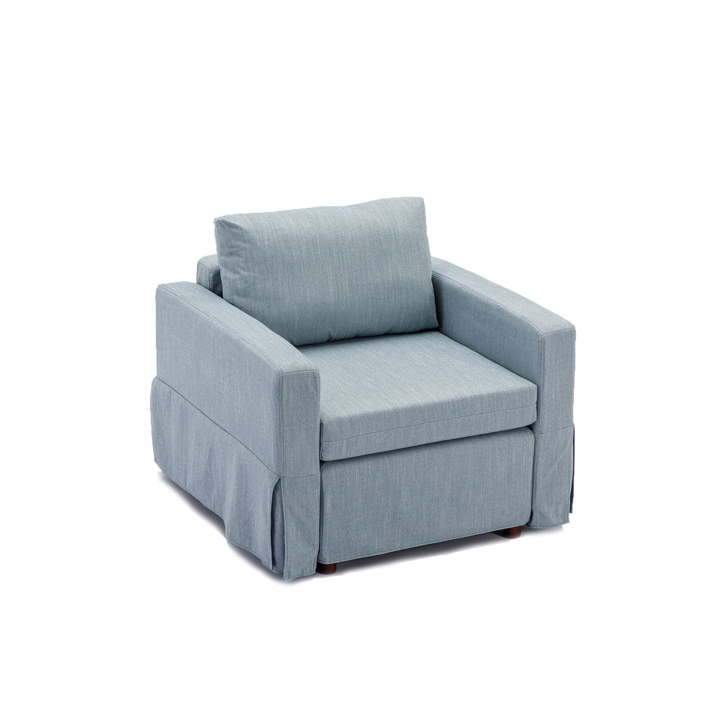 Single Seat Module Sofa Sectional Couch Seat Cushion And Back Cushion Removable And Washable