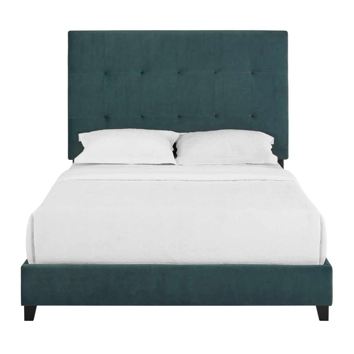 Tufted Upholstered Platform Bed