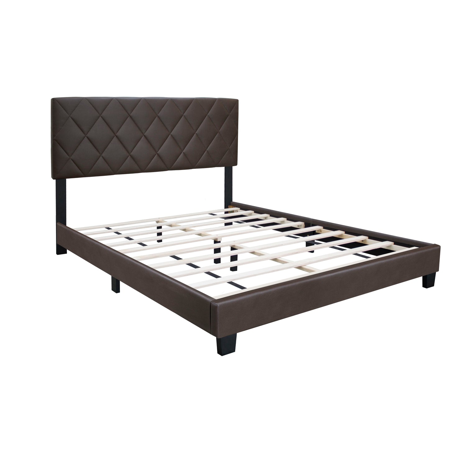 Queen Adjustable Upholstered Bed Modern Minimalist Top Styles