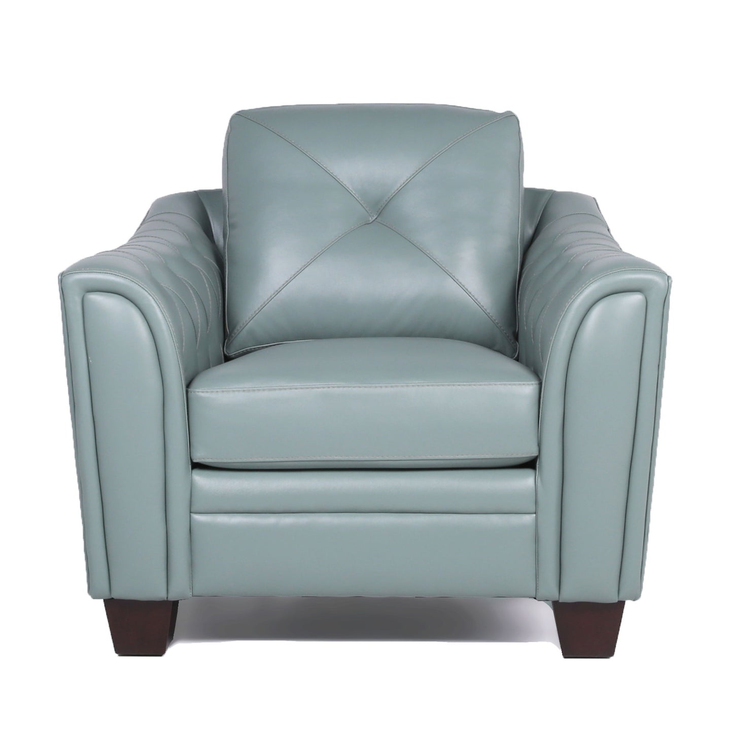 Modern Tufted Leather Chair