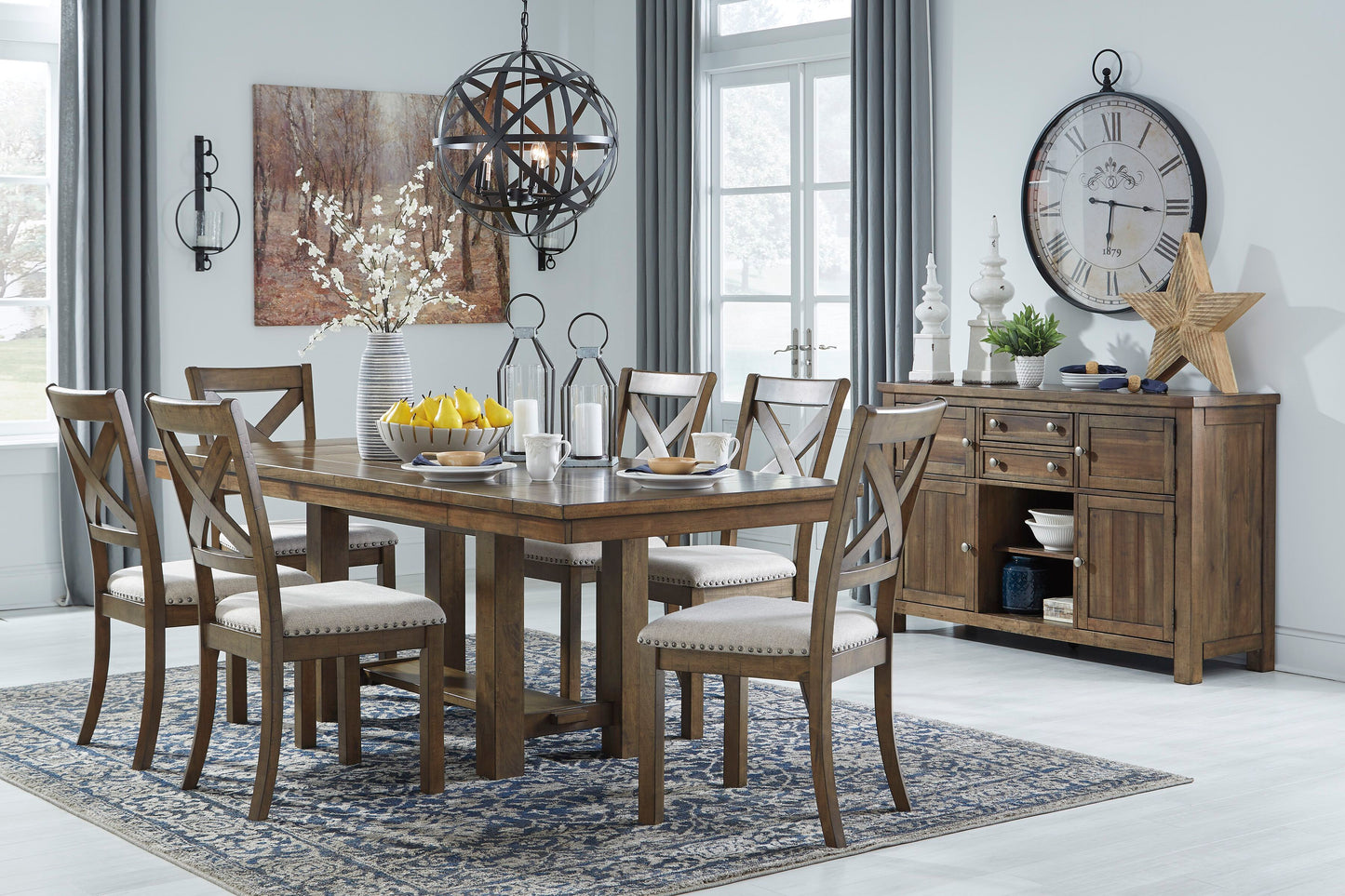 Moriville - Rectangular Dining Table Set