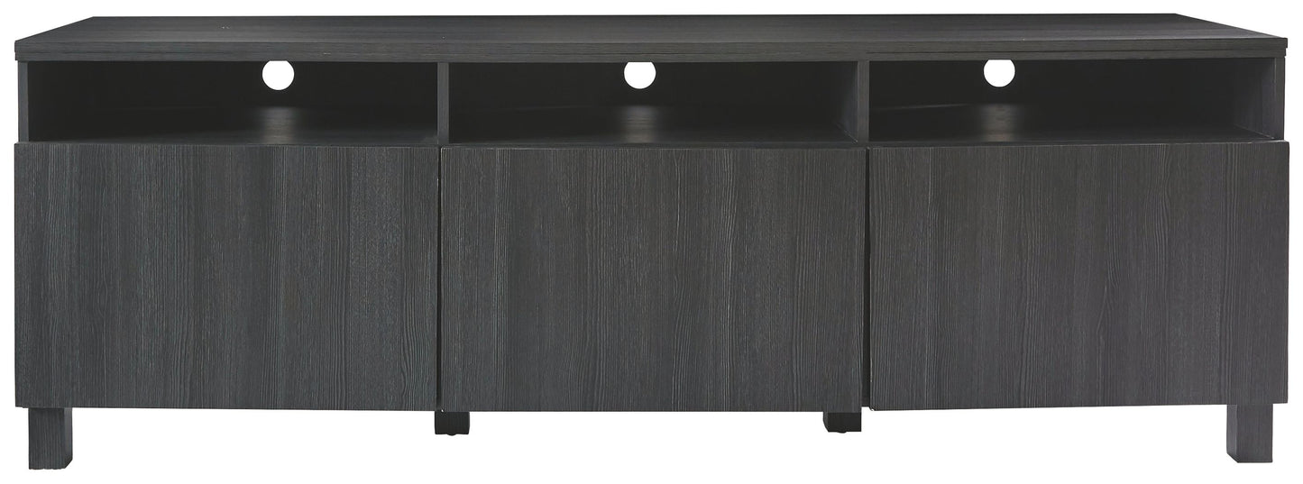 Yarlow - Black - Extra Large TV Stand