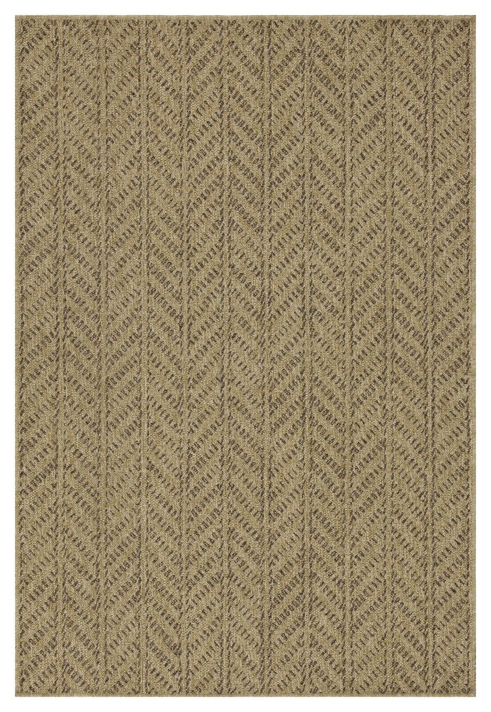 Earth - 5'3" X 7'3" Indoor / Outdoor Area Rug - Natural / Mocha