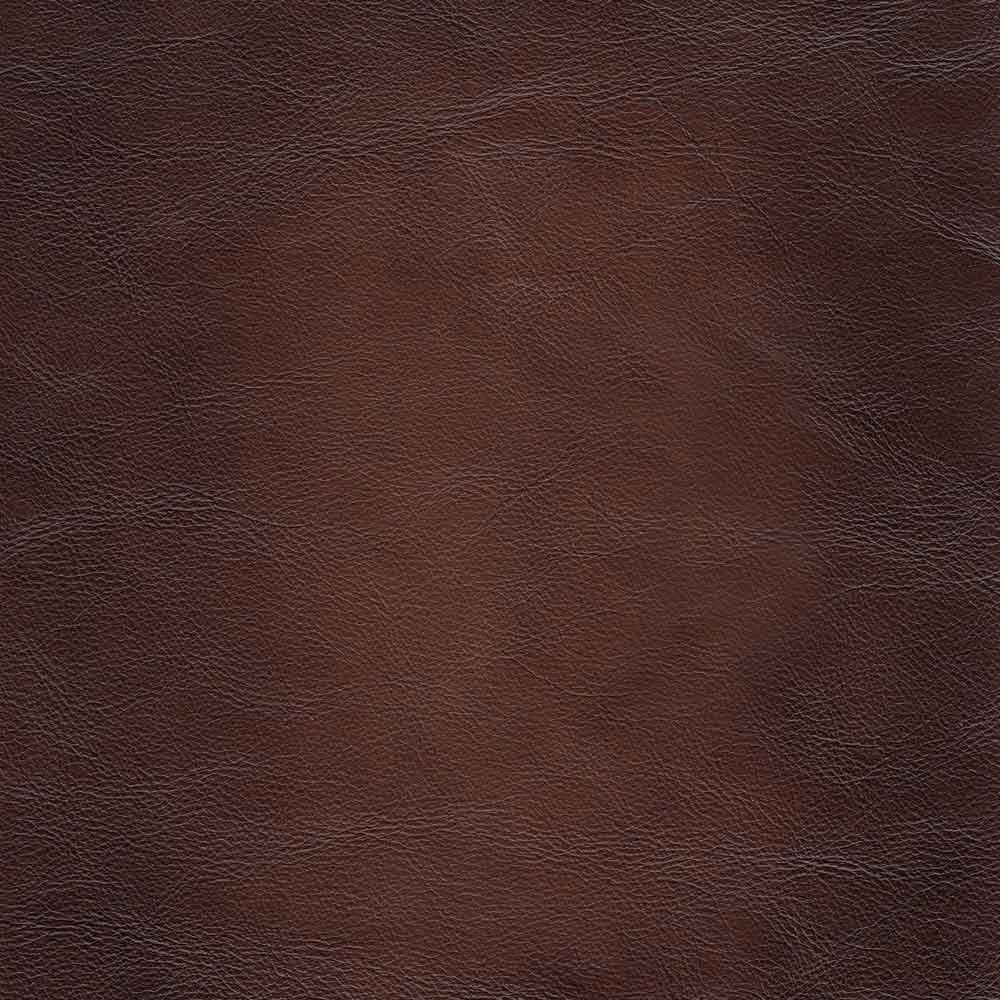 Newport - Leather Ottoman - Caramel