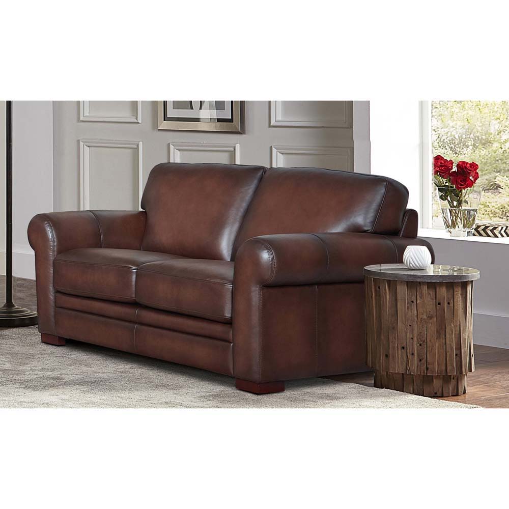 Brookfield - Leather Loveseat