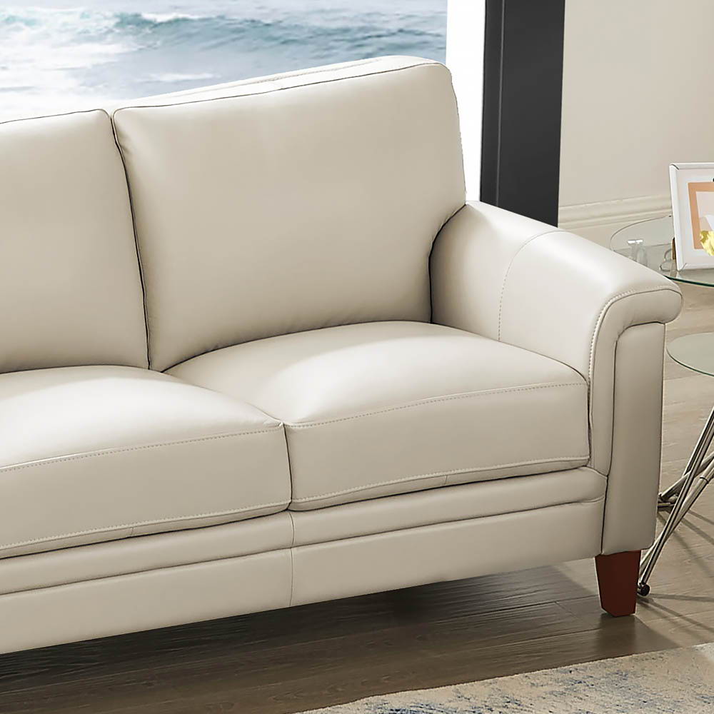 Westcott - Leather Loveseat