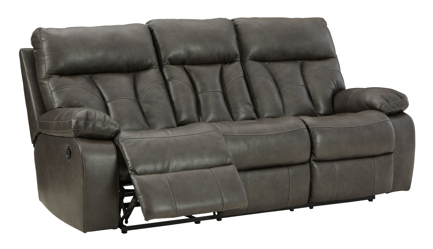 Willamen - Quarry - Rec Sofa W/Drop Down Table