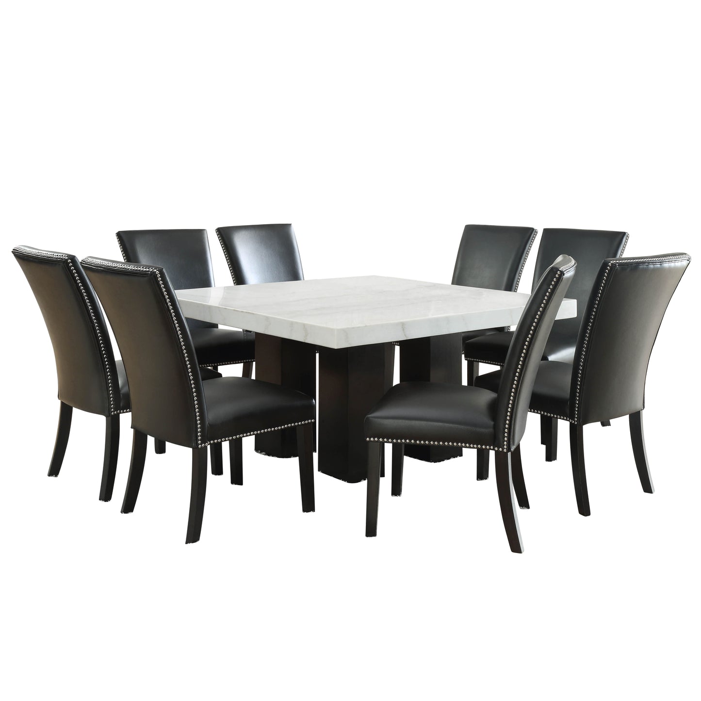 Camila - Square Dining Set - White Top