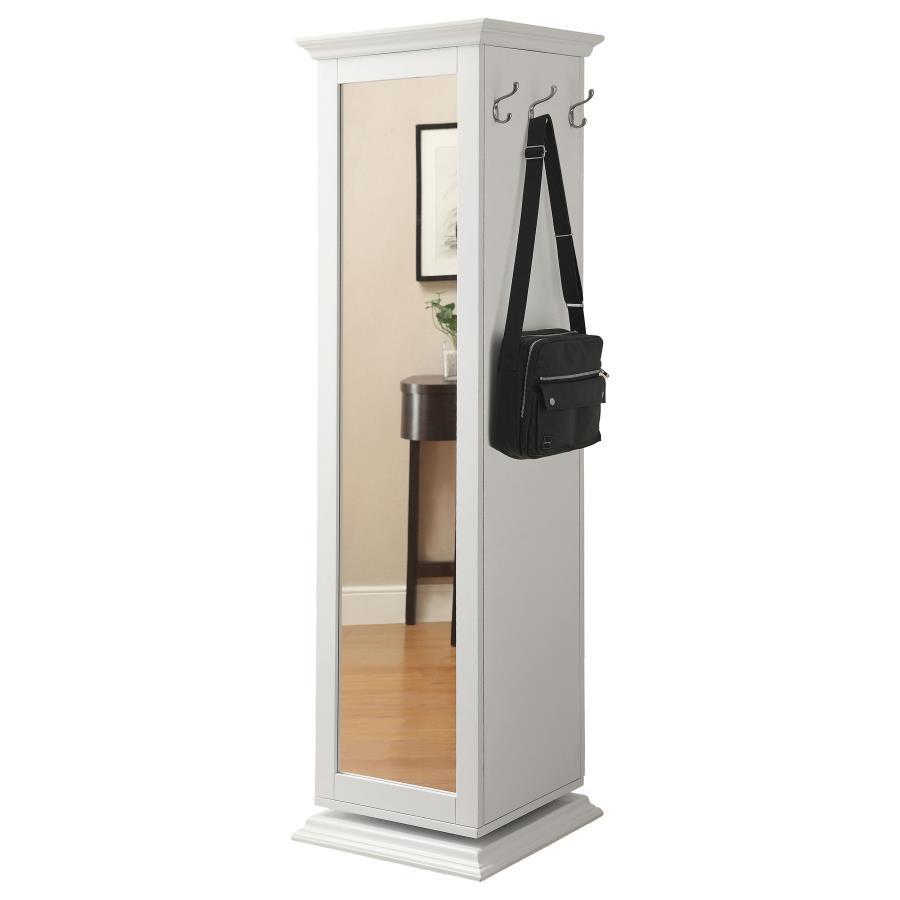 Robinsons - Swivel Accent Cabinet With Cork Board