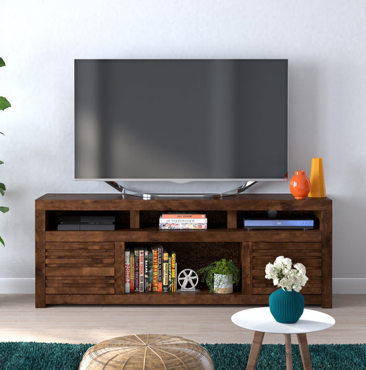 Sausalito - 72" TV Stand Console For TVs Up To 85" - Whiskey