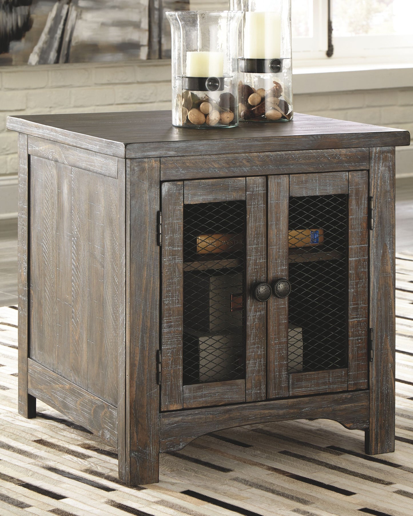 Danell - Brown - Rectangular End Table