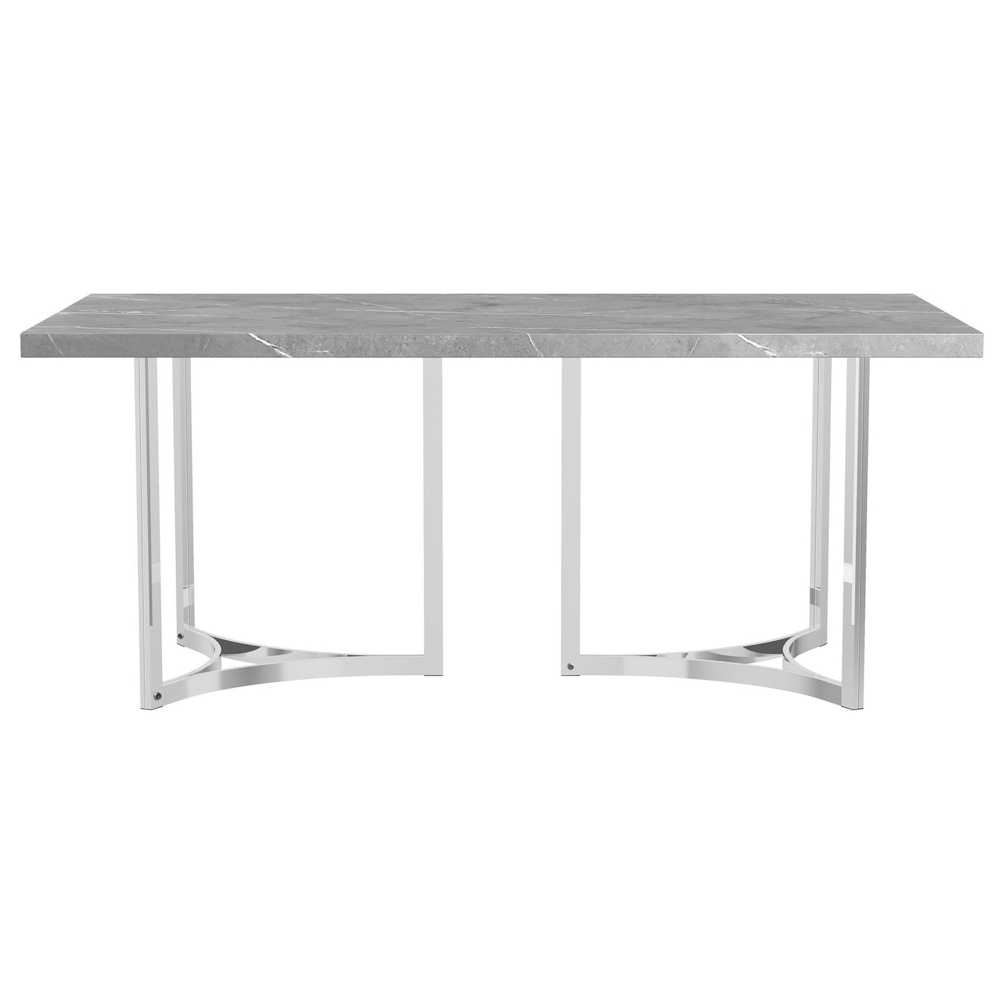 Sterling - Rectangular Dining Table - Gray