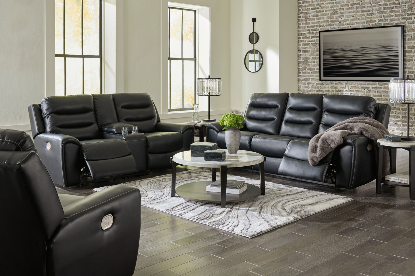 Warlin - Power Reclining Living Room Set