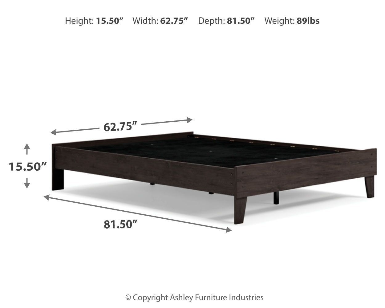 Piperton - Platform Bed