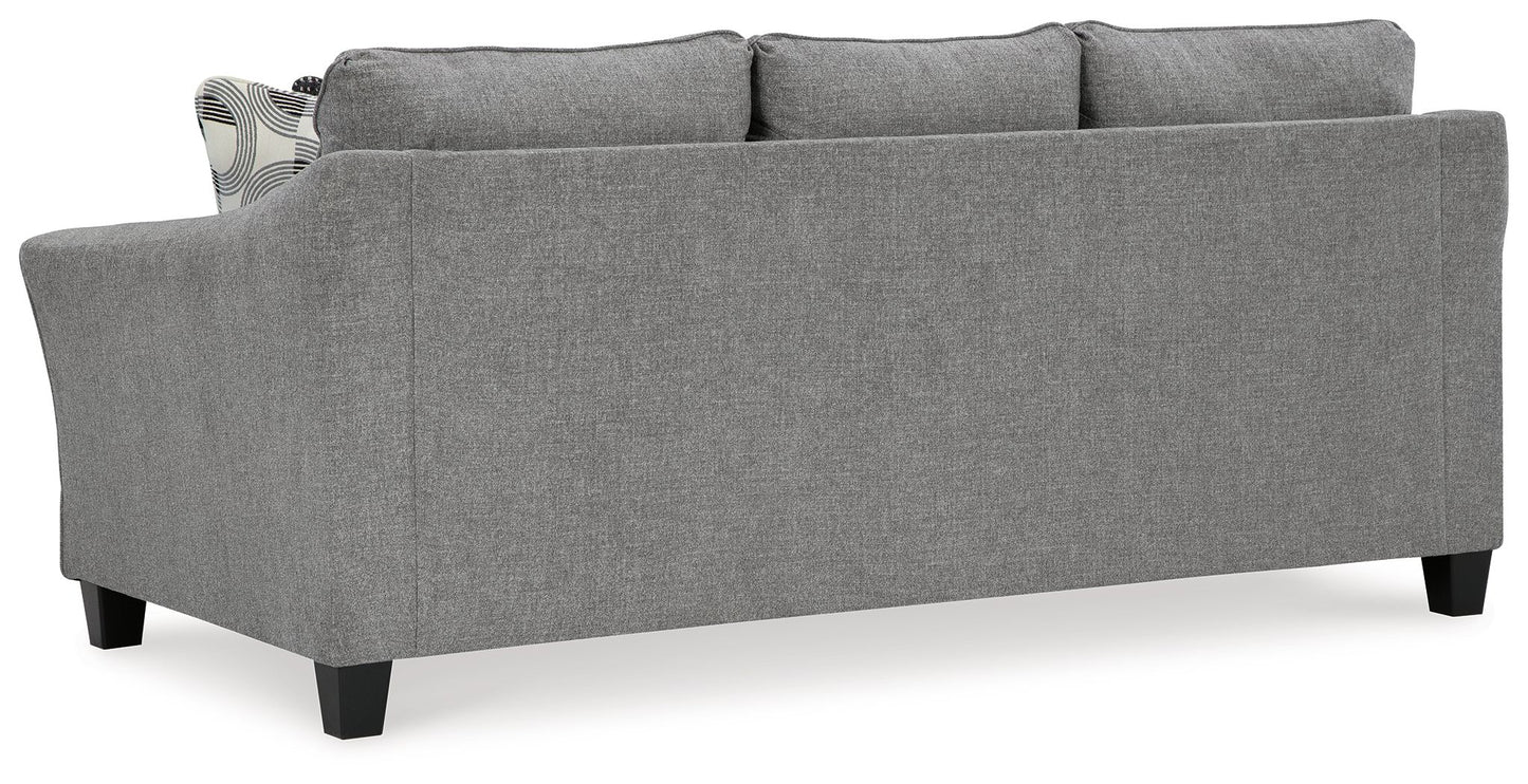 Mathonia - Smoke - 2 Pc. - Sofa, Loveseat