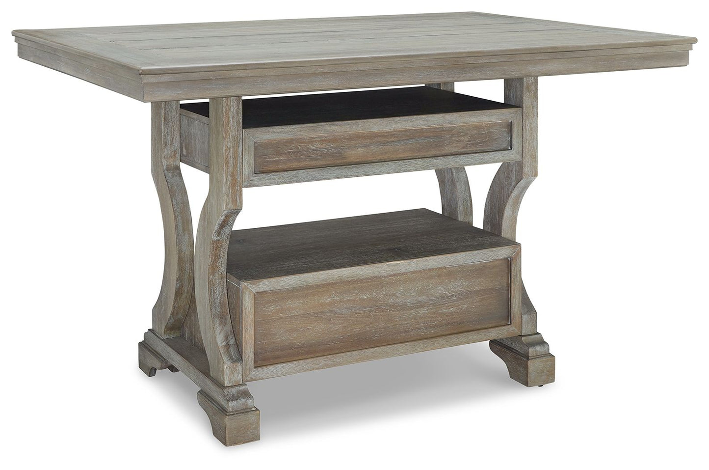 Moreshire - Bisque - Rect Dining Room Counter Table