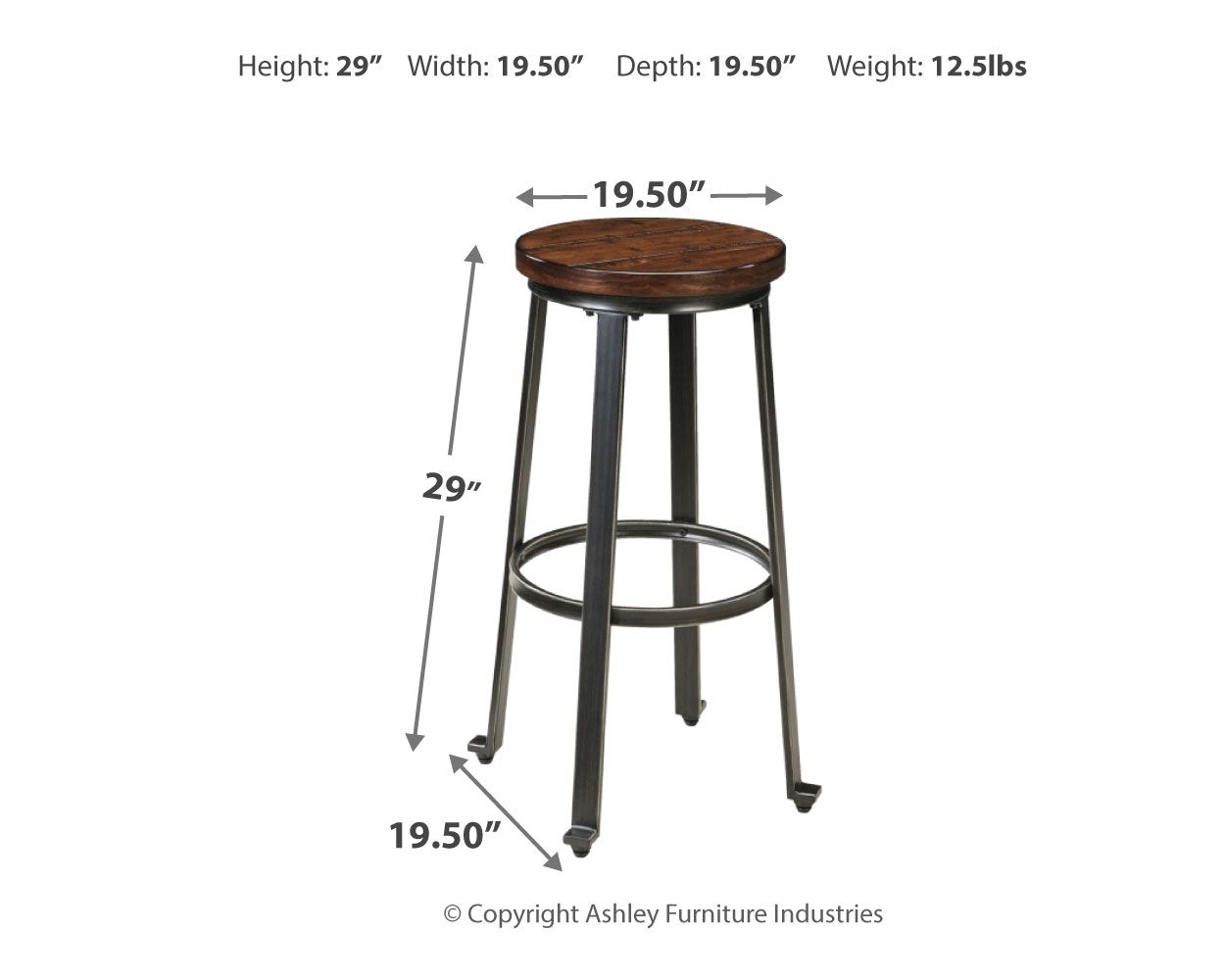 Challiman - Tall Stool (Set of 2)