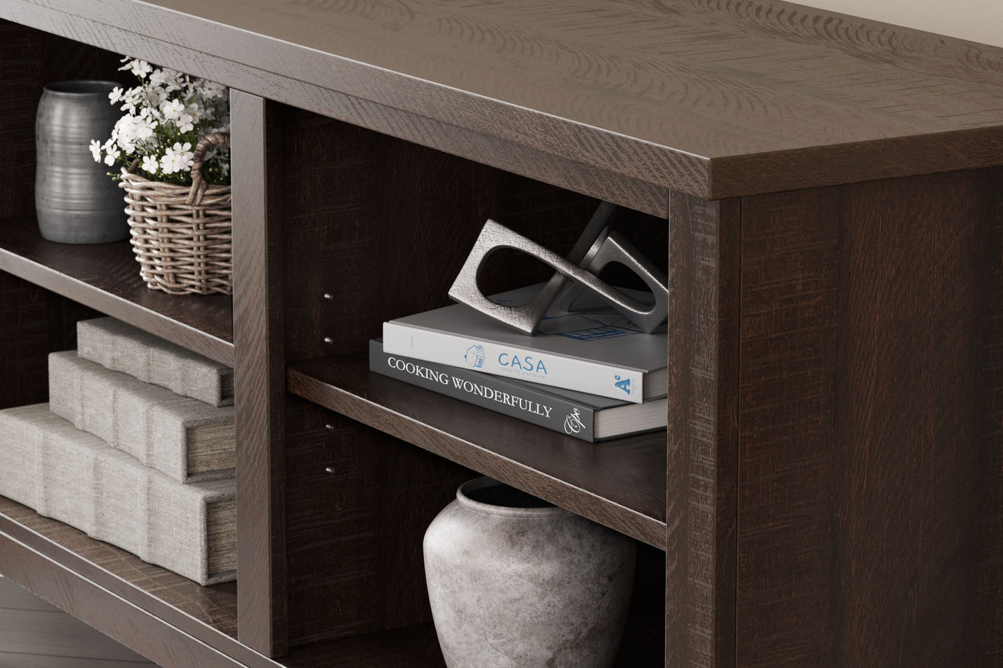 Camiburg - Corner TV Stand