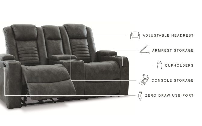 Soundcheck - Power Reclining Loveseat