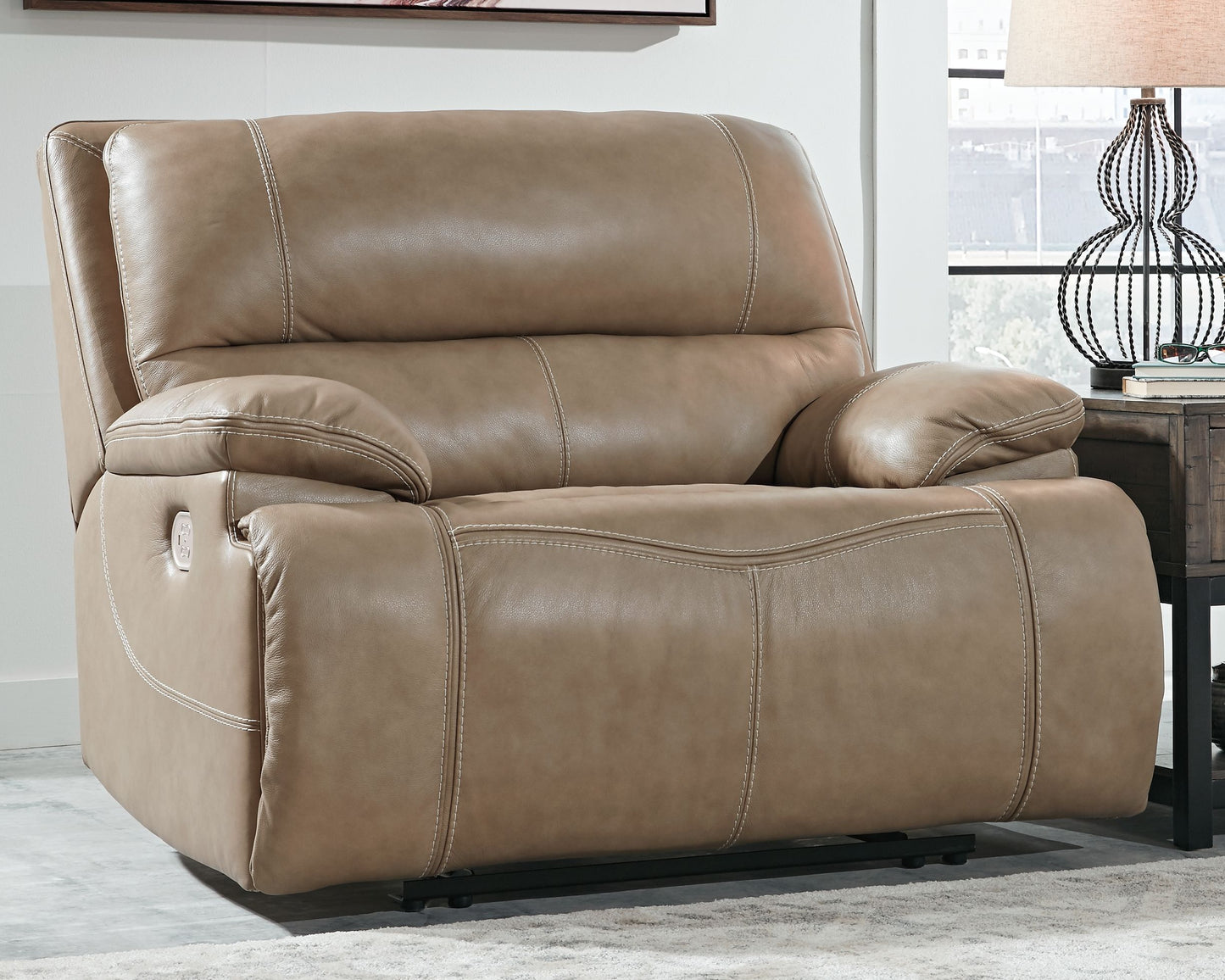 Ricmen - Wide Seat Power Recliner