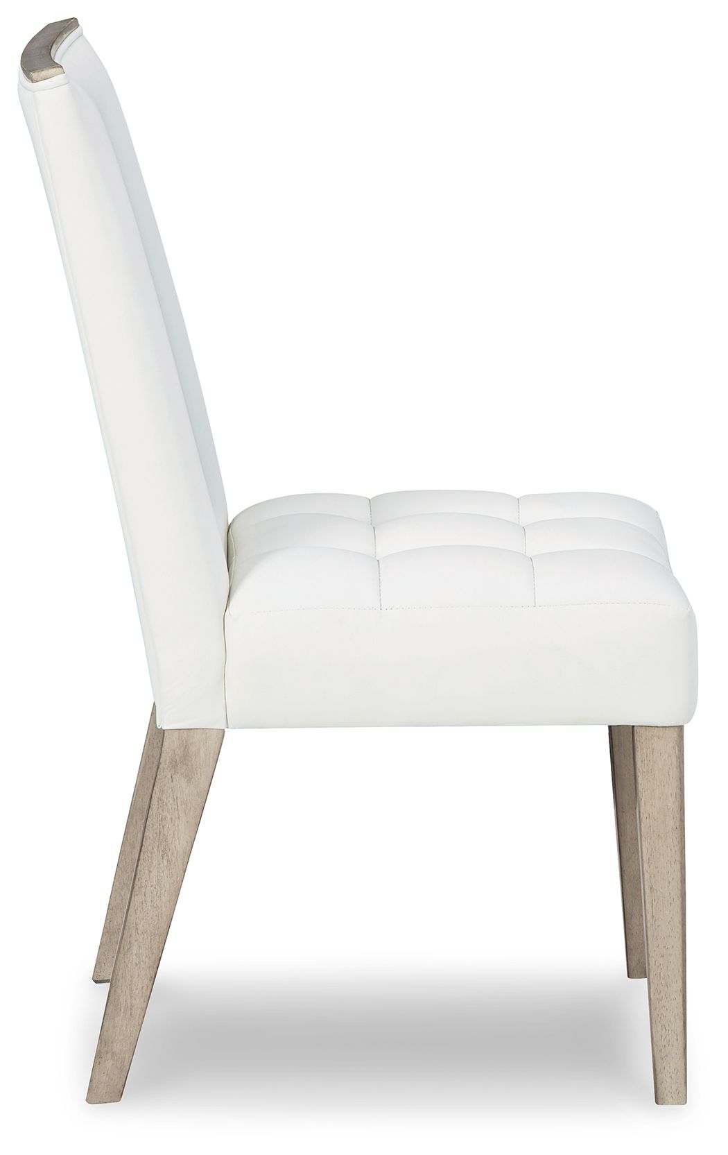 Wendora - Bisque / White - Dining Uph Side Chair (Set of 2)