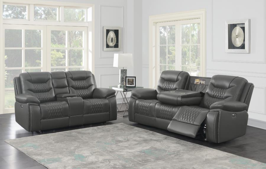 Flamenco - Tufted Upholstered Power Living Room Set