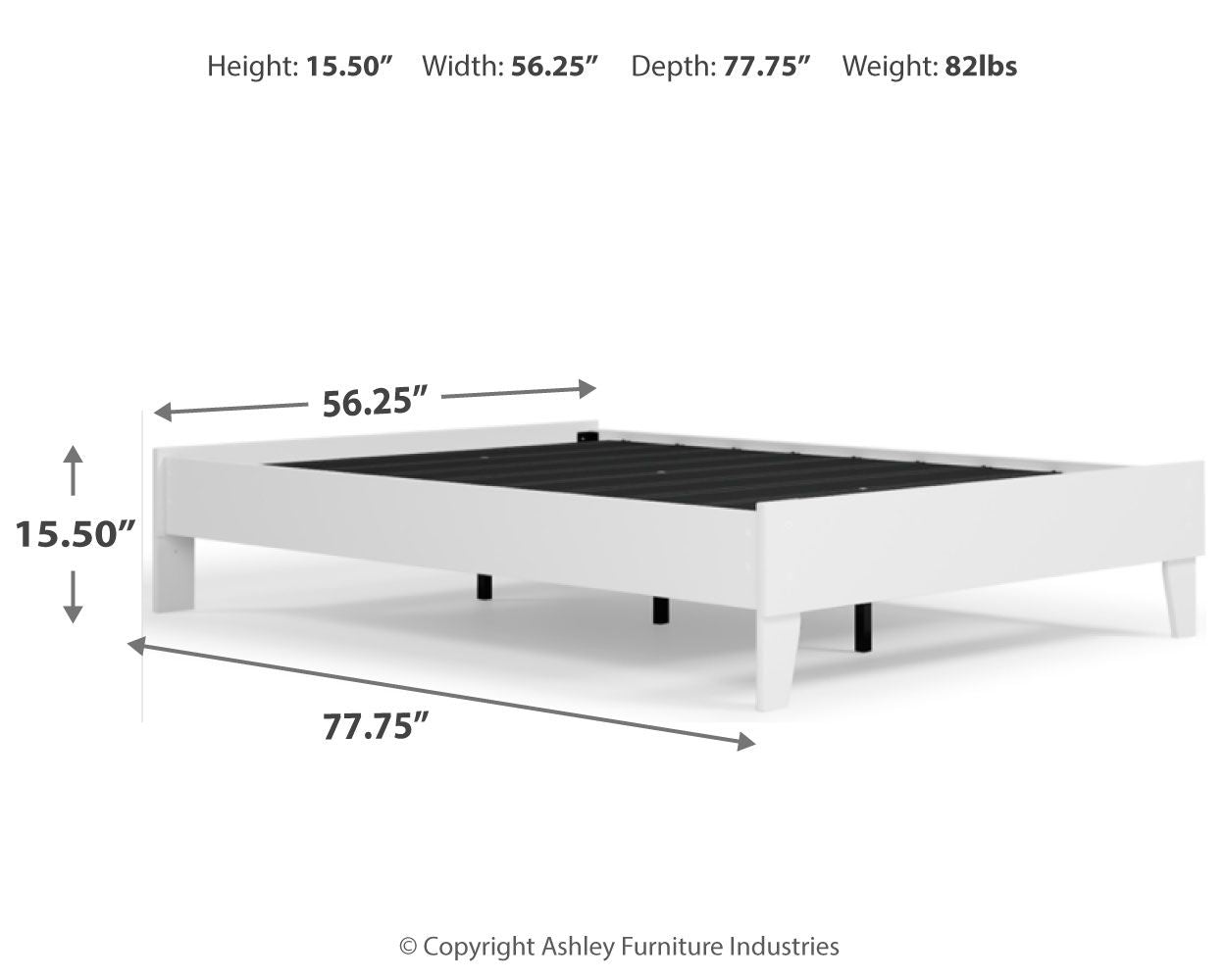 Piperton - Platform Bed