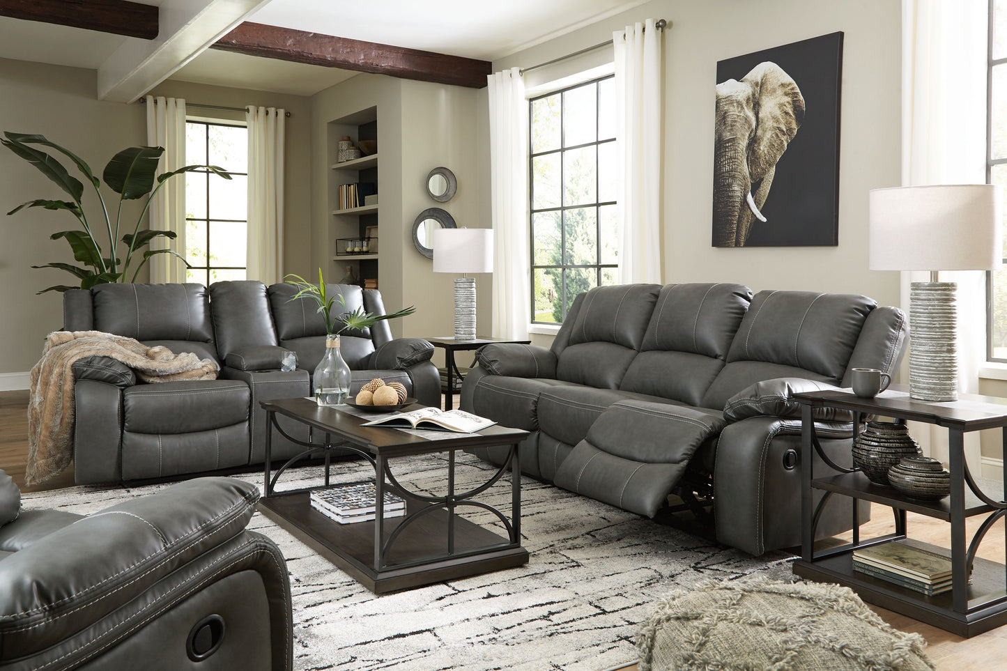 Calderwell - Reclining Living Room Set