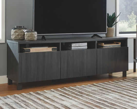 Yarlow - Black - Extra Large TV Stand